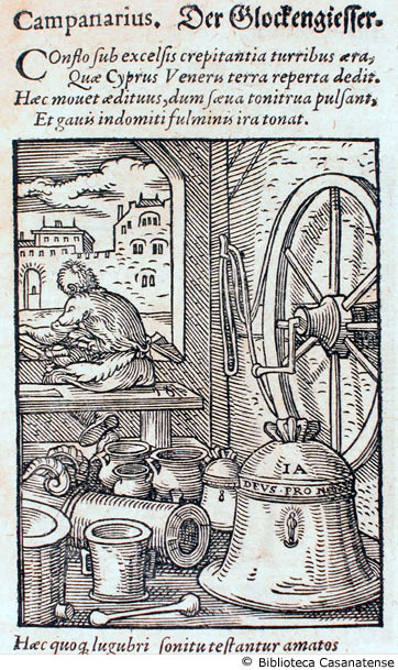 campanarius (costruttore di campane), c. 57