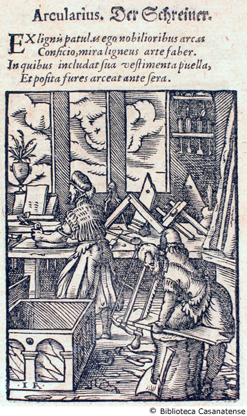 arcularius (fabbricante di scrigni), c. 91