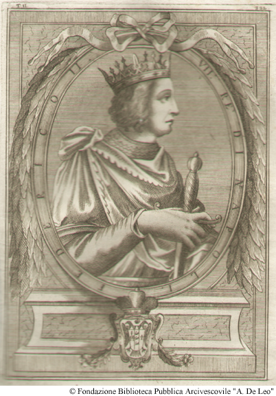 Federico II imperatore romano, re di Napoli e di Sicilia. Foglio 322, Libro III.