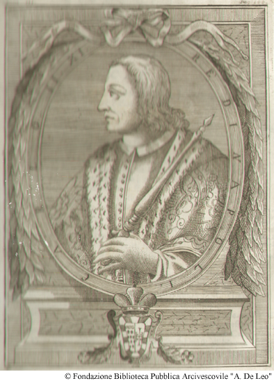 Carlo II, re di Napoli. Foglio 144, libro IV.