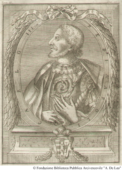 Carlo III, re di Napoli. Foglio 425, libro V.