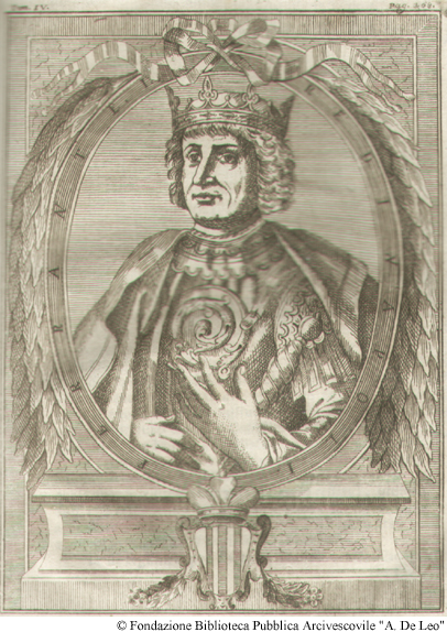 Ferrante I dAragona, re di Napoli, Foglio 268, libro VI.