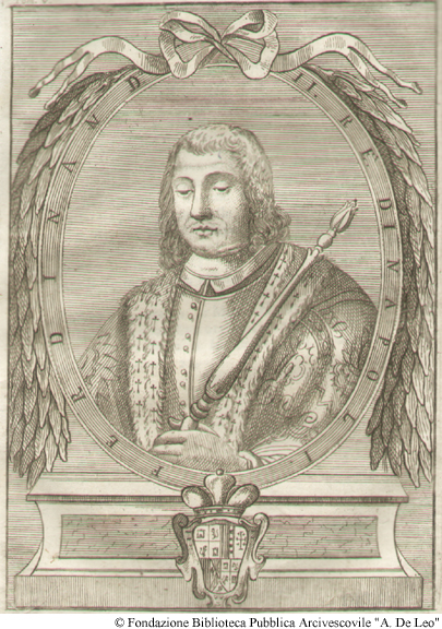 Ferdinando II, re di Napoli, Foglio 87, libro VII.