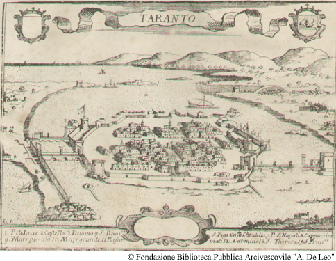 Taranto [Veduta della citt di Taranto], Foglio 160.