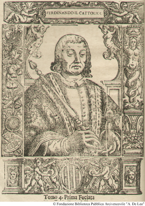 Ritratto di Ferdinando il Cattolico, Foglio 1.