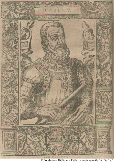 Ritratto di Carlo V, Foglio 25.