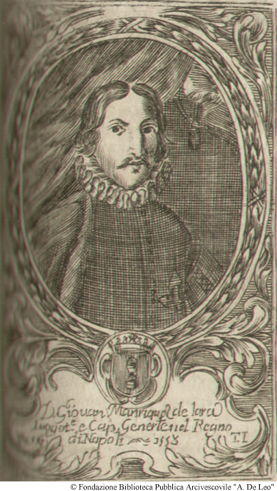 D. Giovanni Manriquez de Lara Luogotenente e Capitano Generale nel Regno di Napoli 1558, Pag. 256.