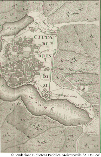 Città di Brindisi, Tav. I (Particolare), in appendice.