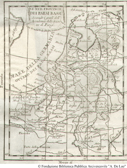 Le XVII provincie dei Paesi Bassi. Secondo i gradi dell'Accademia delle Scienze di Parigi, Pag. 105.