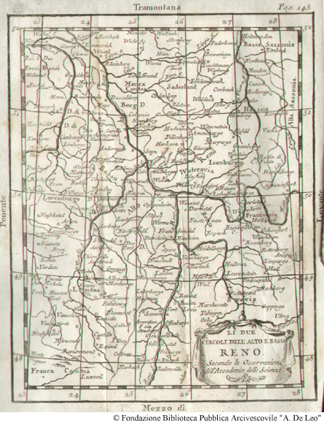 Li due circoli dell'Alto e Basso Reno. Secondo le Osservazioni dell'Accademia delle Scienze, Pag. 145.