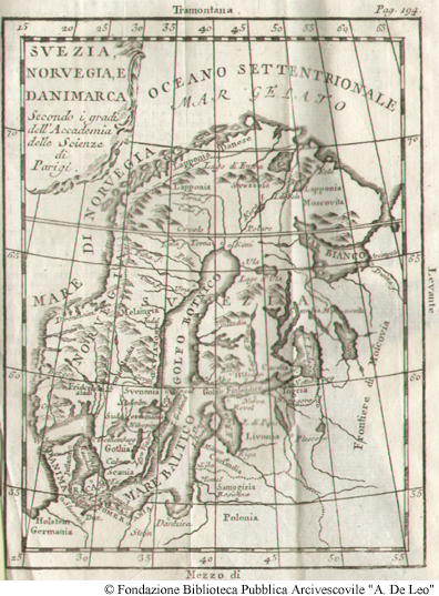 Svezia, Norvegia e Danimarca. Secondo i gradi dell'Accademia delle Scienze di Parigi, Pag. 194.