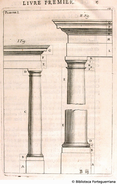 Tav. I - Elementi architettonici, p. 13