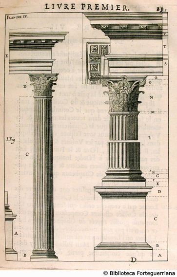 Tav. IV - Elementi architettonici, p. 25