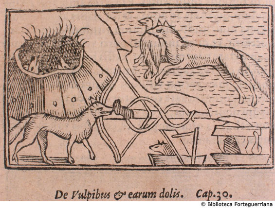 De volpibus et earum dolis, c. 148v