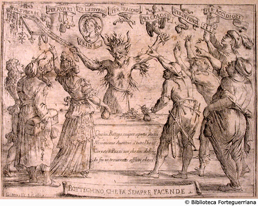  - , [Bologna?:s.n.], 1687
Acquaforte mm.183x 239 - Aut. G. M. Mitelli (Bologna, 1634-1718)