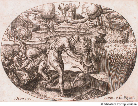  - , S[tephanus] F., [Parigi: s.n., 1568] - mm.57x77 - Aut. Etienne Delaune