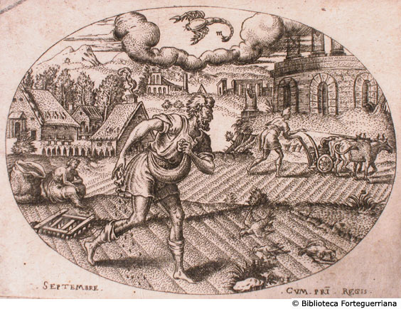  - , S[tephanus] F., [Parigi: s.n., 1568] - mm.57x77 - Aut. Etienne Delaune