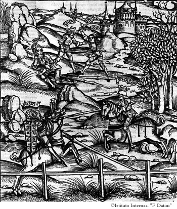 Enea uccide Lauso soccorso in aiuto del padre Mesenzio e poi lo stesso Mesenzio (X, 761-906)