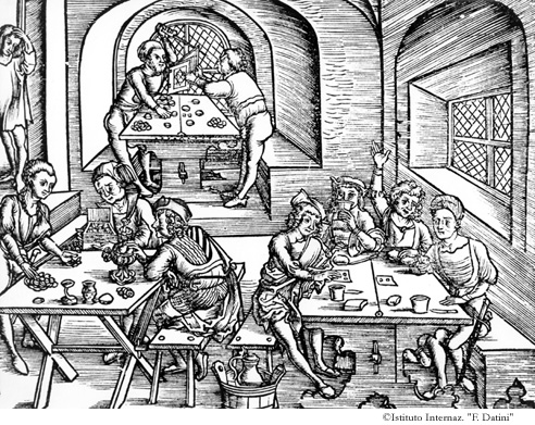 Svaghi e giochi di taverna che scatenano risse. (Appendix Vergiliana - De ludo contra avaritiam et iram Lepidum Epigramma)