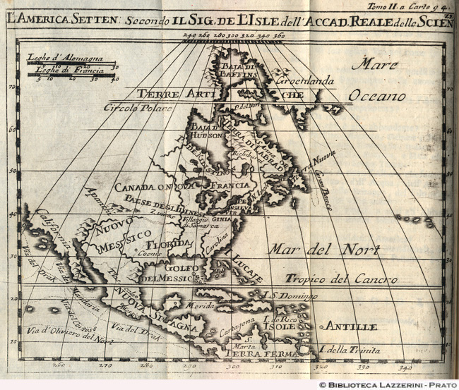 L'America settentrionale secondo il sig. dell'Isle dell'Accademia Reale delle Scienze, p. 94