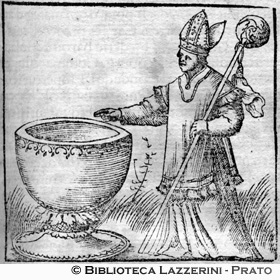 Vescovo con coppa, p. 523