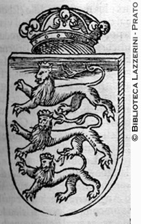 Stemma con leoni coronati e corona, p. 47