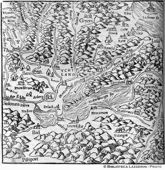Mappa della contea d'Avenches, p. 420
