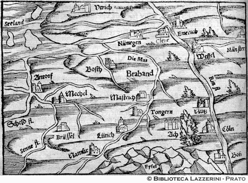 Mappa del Brabante, p. 566