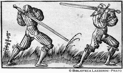 Combattimento di spada, p. 758
