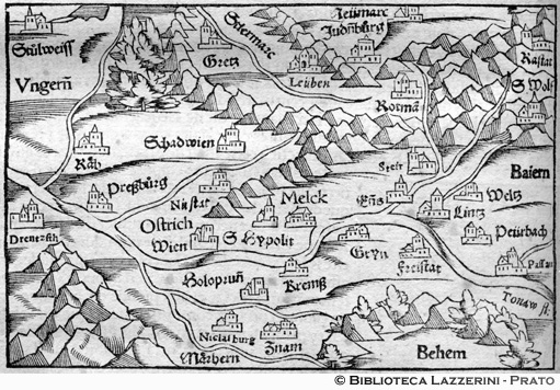Mappa dell'alta Pannonia, p. 764