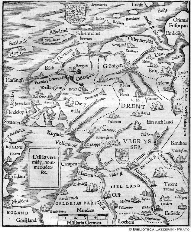 Mappa della Frisia orientale, p. 844