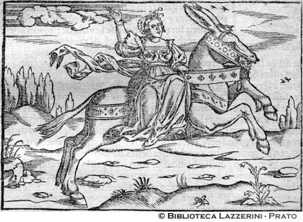 Dama a cavallo, p. 8601