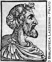 Uomo dell'antichit con corona d'alloro, p. 76