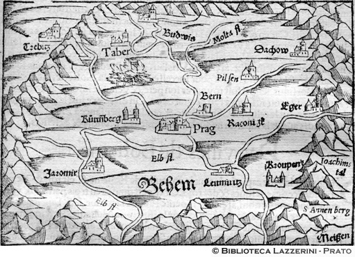 Mappa del regno di Boemia, p. 889