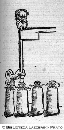 Tartari agitano una lancia su cui  stata issata una testa, p. 1113