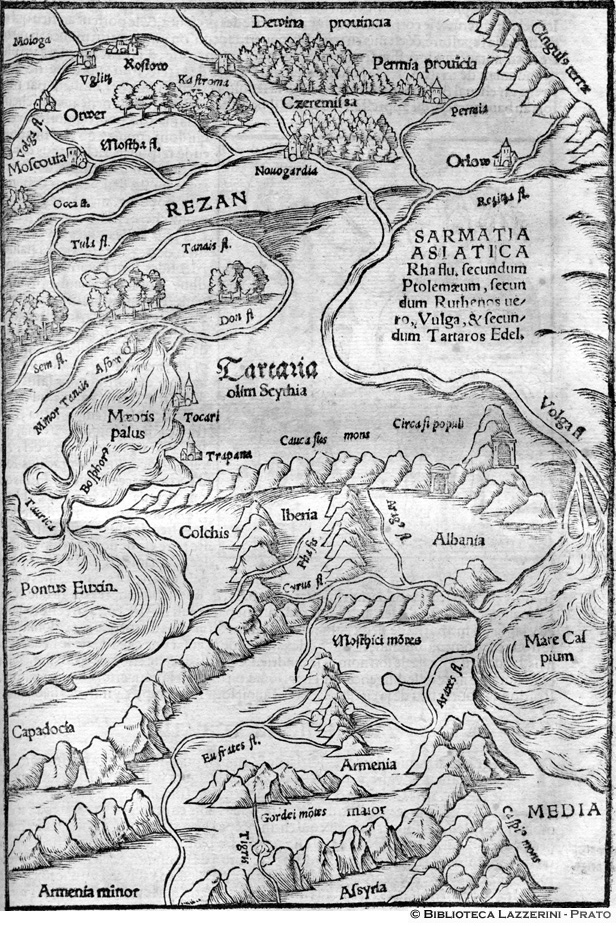 Mappa della Sarmazia, p. 1229