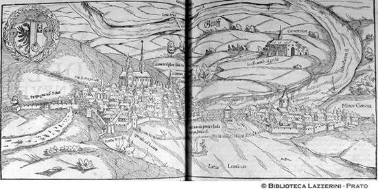 Planivolumetrico della citt di Ginevra, p. 100-101