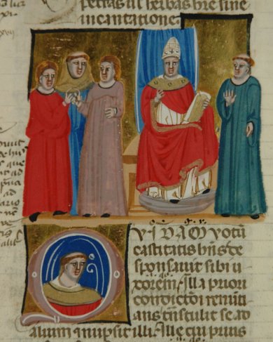 (Processo per stabilire la validità del matrimonio di una donna che si è risposata dopo aver abbandonato il primo marito), c. 247r