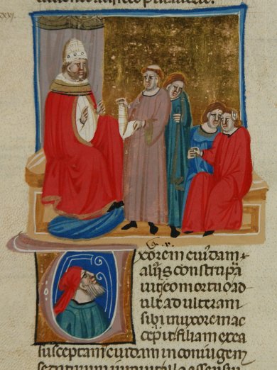 (Processo per stabilire la validità di un matrimonio), c. 262v