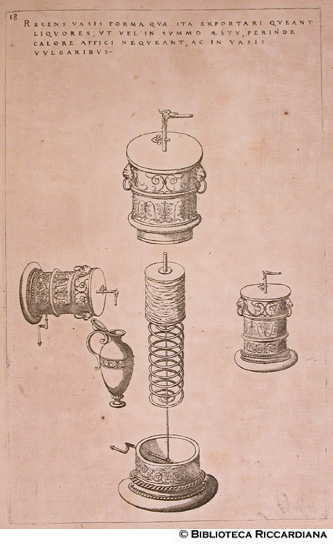 Vaso per tenere in fresco vari liquori.