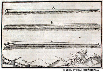 Palo tondo, palo largo, leva, p. 209(109)