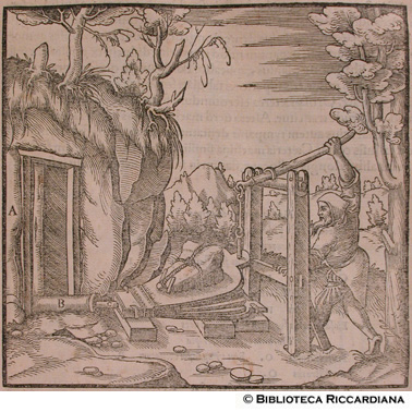 Mantici per portare aria nei pozzi, p. 167