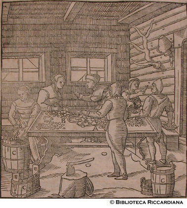Scelta e separazione delle pietre metallifere, p. 209