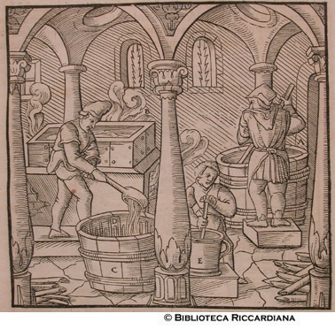 Produzione della grisocolla o Borace, p. 454