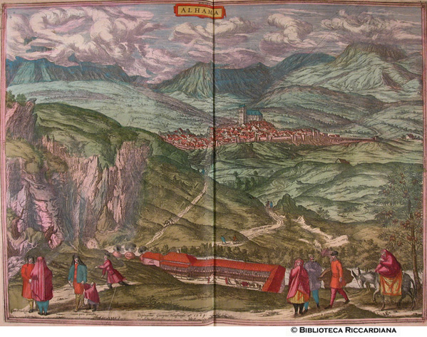Tav. 3 - Alhama, (Spagna, Regno di Granada) - (autore: Georgius Hoefnagle)