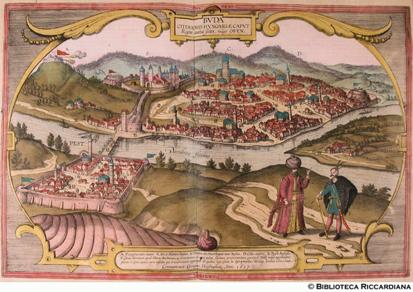 Tav. 30 - Buda, Ofen (Budapest, Ungheria) - (autore: Jacobus Hoefnagel, 1617)