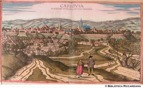 Tav. 31 - Cassovia (Kosice, Slovacchia) - (autore: Jacobus Hoefnagel, 1617)