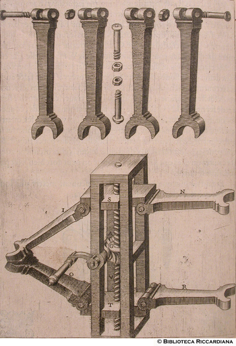 Figura CLXVI. Macchina per allargare un'inferriata
