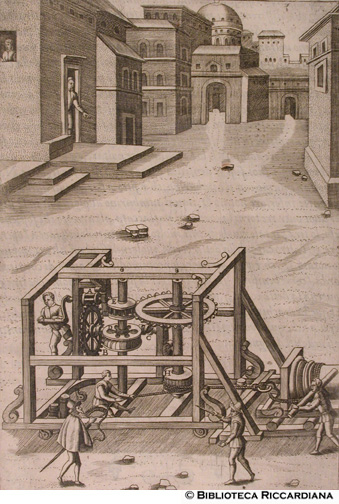 Figura CLXXVIII. Macchina per trascinare pesi