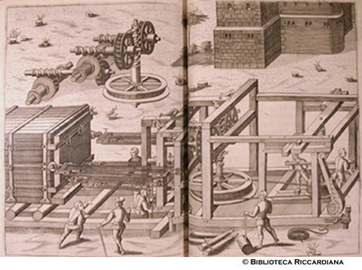 Figura CLXXXIII. Macchina per trascinare pesi